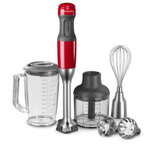 KitchenAid štapni mikser sa 5 brzina i dodatnim priborom KA5KHB2571EER EMPIRE RED