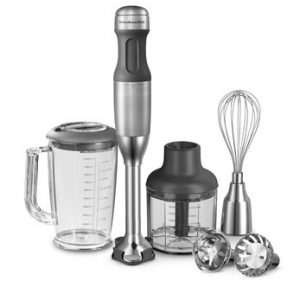 KitchenAid štapni mikser sa 5 brzina i dodatnim priborom KA5KHB2571ESX STAINLESS STEEL