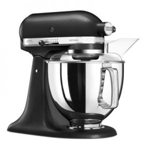 KitchenAid ARTISAN samostojeći mikser s pomičnom glavom od 4,8L KA5KSM175PSEBK CAST IRON BLACK