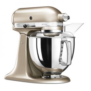 KitchenAid ARTISAN samostojeći mikser sa podiznom glavom od 4,8L KA5KSM175PSECZ GOLDEN NECTAR
