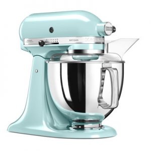 KitchenAid ARTISAN samostojeći mikser s pomičnom glavom od 4,8L KA5KSM175PSEIC ICE BLUE