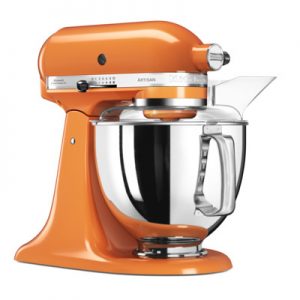 KitchenAid ARTISAN samostojeći mikser s pomičnom glavom od 4,8L KA5KSM175PSETG TANGERINE