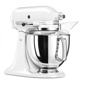 KitchenAid ARTISAN samostojeci mikser sa podiznom glavom od 4,8 L KA5KSM175PSEWH WHITE