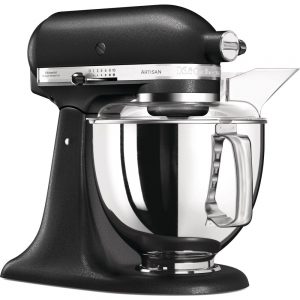 KitchenAid ARTISAN samostojeći mikser s pomičnom glavom od 4,8L KA5KSM175PSEBK CAST IRON BLACK