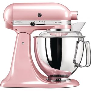 KitchenAid ARTISAN samostojeći mikser s pomičnom glavom od 4,8L KA5KSM175PSESP SILK PINK