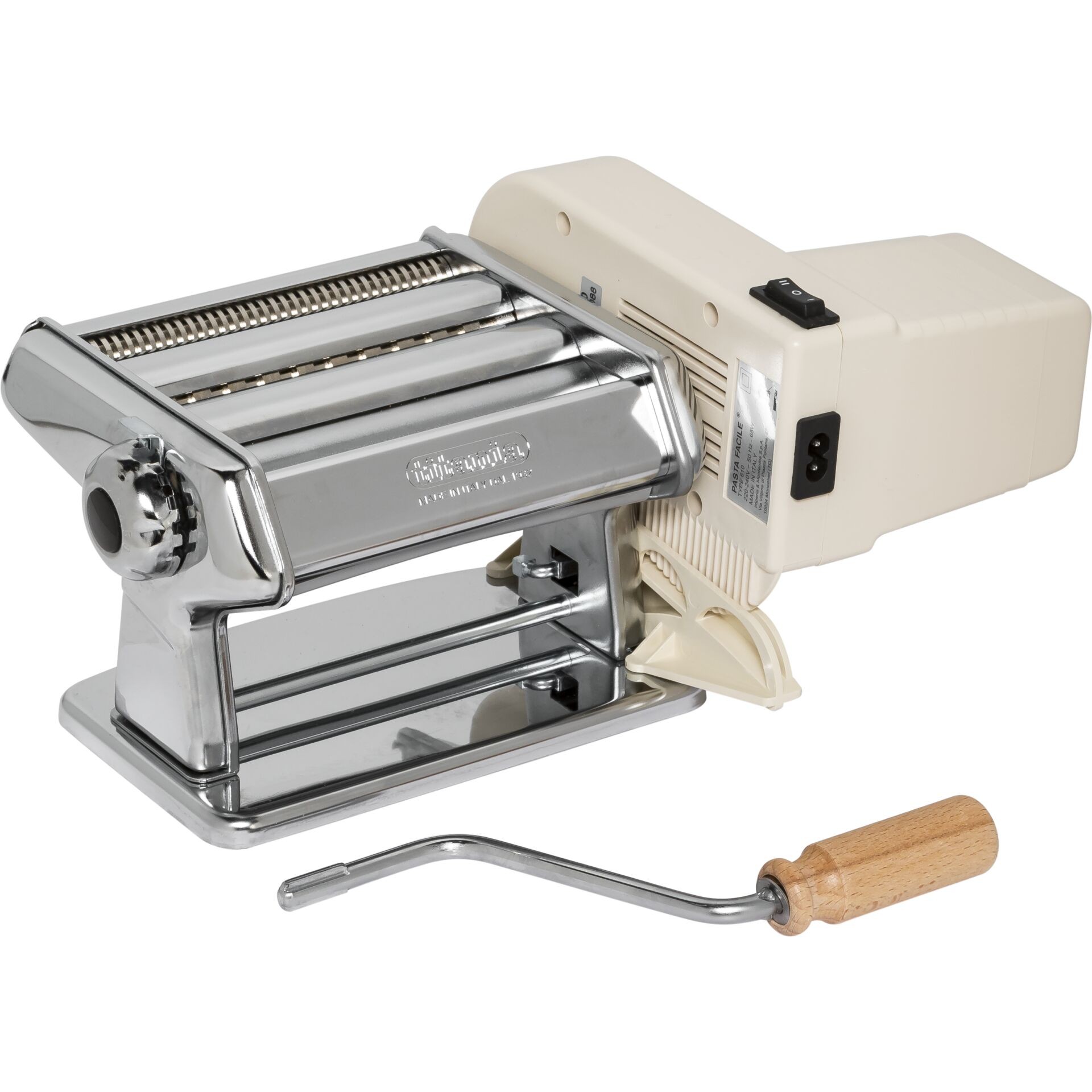 04. Mašina za testenine “Titania Electric”, valjci za Lasagne 150mm(Sfoglia), Tagliolini 2mm i Fettuccine 6,5mm “Imperia Titania+PastaFacile” – IMPERIA, Cena: 20.376 din. - Image 2