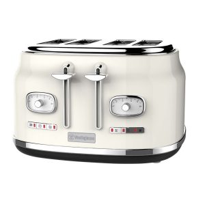 Retro toster 4 parceta beli WKTTB809WH